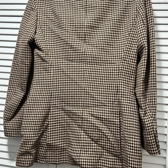 Ralph Lauren (Blue Label) Signature Houndstooth Designer Blazer, 100%wool, size4 - Picture 5 of 12